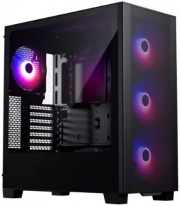 Купить Корпус eATX PHANTEKS XT Pro PH-XT523P1_DBK01R_RU черный, без БП, боковая панель из закаленного стекла, USB Type-C, USB 3.0, audio - X-1081808 из реестра по лучшей цене