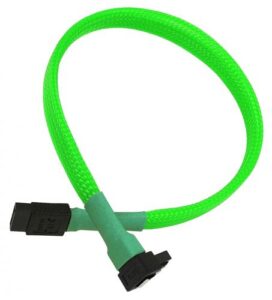 Купить Кабель Nanoxia NXS6G45NG SATA 6Gb/s, 45см, угловой разъем, неоновый зеленый - X-818523 из реестра по лучшей цене