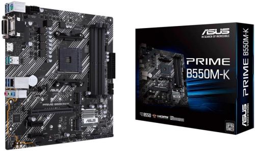 Артикул: X-782180 - Материнская плата mATX ASUS PRIME B550M-K (AM4