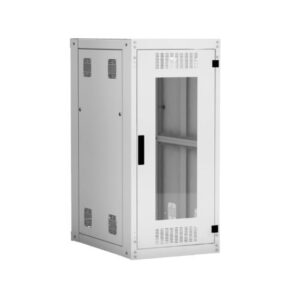 Купить Шкаф напольный Netlan EC-FZ-246080-GMM-GY 19", 24U, 600х800 мм, дверь стекло, серый - X-1099661 из реестра по лучшей цене