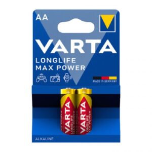 Купить Батарейка Varta LONGLIFE MAX POWER (MAX TECH) LR6 AA BL2 Alkaline 1.5V (4706) (2/40/200) - X-1013595 из реестра по лучшей цене