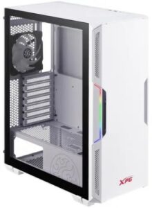 Купить Корпус ATX ADATA XPG STARKER-WHCWW XPG STARKER белый, без БП, окно из закаленного стекла, 2*USB 3.0, аудио - X-998040 из реестра по лучшей цене