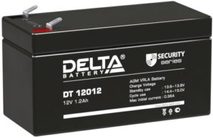 Купить Батарея Delta DT 12012 12В, 1,2Ач - X-930441 из реестра по лучшей цене