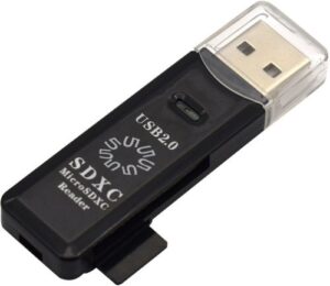 Купить Карт-ридер 5bites RE2-100BK USB2.0, SD, TF, USB, black - X-883819 из реестра по лучшей цене