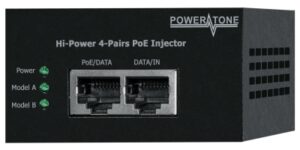 Купить Инжектор PoE POWERTONE PI-600-1 High PoE 1-портовый, 60W, 802.3at&af 10/100/1000Mbps - X-532104 из реестра по лучшей цене