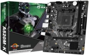 Купить Материнская плата mATX MAXSUN Challenger A520M-K (AM4, AMD A520, 2*DDR4 (3200), 3*SATA 6G RAID, M.2, 2*PCIE, Glan, VGA, HDMI, 2*USB 3.2, 4*USB 2.0) RT - X-1054885 из реестра по лучшей цене