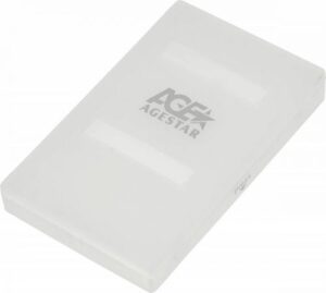 Купить Внешний корпус AgeStar SUBCP1 для HDD/SSD SATA 6Gb/s 2.5", пластик, белый - X-686170 из реестра по лучшей цене
