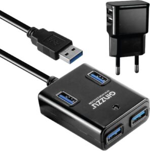 Купить Разветвитель USB 3.0 Ginzzu GR-384UAB 4 port + adapter - X-577056 из реестра по лучшей цене