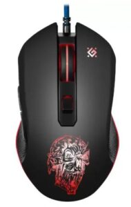 Купить Мышь Defender GM-927 черная, 12800dpi, 1.5 метр, 6 кн., подсветка - X-933632 из реестра по лучшей цене
