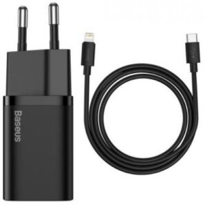 Купить Зарядное устройство сетевое Baseus TZCCSUP-B01 Super Si Quick Charger USB-C 20W Black - X-928422 из реестра по лучшей цене
