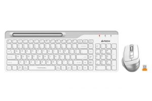 Купить Клавиатура и мышь Wireless A4Tech FB2535C ICY WHITE цвет клав:белый/серый цвет мыши:белый/серый BT/Радио slim 1633413 - X-998330 из реестра по лучшей цене
