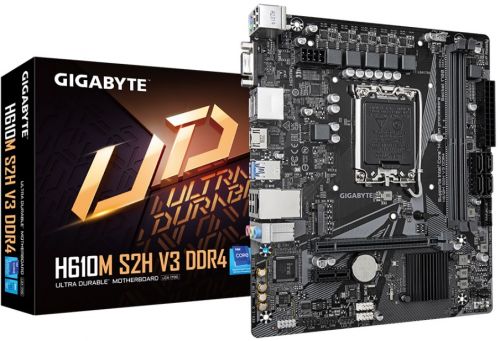 Артикул: X-1073219 - Материнская плата mATX GIGABYTE H610M S2H V3 DDR4 (LGA1700