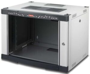 Купить Шкаф настенный LANDE LN-WM07U6060-LG-211 NETbox, 7U 19", 600x600x423мм, дверь стекло металл, съемные стенки, цвет серый - X-1062229 из реестра по лучшей цене