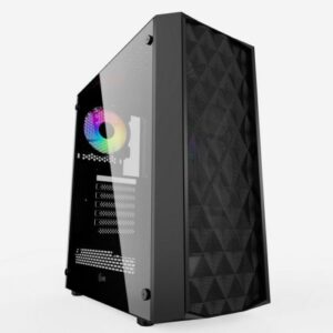 Купить Корпус ATX Powercase Diamond Mesh LED CMDM-L1 чёрный, без БП, с окном, USB 3.0, 2*USB 2.0, audio - X-818442 из реестра по лучшей цене
