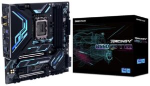 Купить Материнская плата mATX Biostar B660GTQ (LGA1700, B660, 4*DDR4(5000), 4*SATA 6G RAID, 2*M.2, 3*PCIE, 7.1CH, 2.5Glan, 5*USB 3.2, USB Type-C, HDMI, DP, D - X-890570 из реестра по лучшей цене