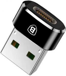 Купить Адаптер Baseus CAAOTG-01 USB Male - Type-C Female Converter black - X-923892 из реестра по лучшей цене