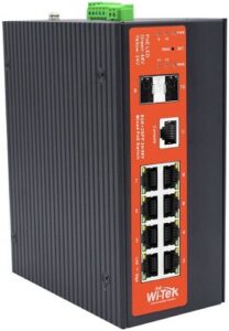 Купить Коммутатор управляемый Wi-Tek WI-PMS310GF-Alien-I L2, 8 PoE порта 1000Base-T IEEE802.3at/af/Passive 24В, IP30, питание 2хDC 37-57В, DC 12-57В - X-920232 из реестра по лучшей цене