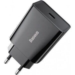 Купить Зарядное устройство сетевое Baseus CCFS-SN01 Speed Mini Quick Charger USB-C 20W Black - X-927138 из реестра по лучшей цене