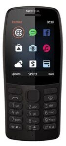Купить Мобильный телефон Nokia 210 Dual Sim 16OTRB01A02 black - X-705518 из реестра по лучшей цене