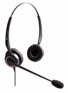 Купить Гарнитура проводная VT VT5000-D QD(P)-RJ9(03) бинауральная, узкополосный звук, шумоподавление, разъем QD (переходник QD-RJ9 в комплекте) - X-678363 из реестра по лучшей цене