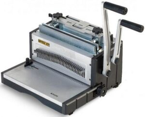 Купить Брошюровщик Office Kit B3430 ручная перфорация, 30 л, переплет max 120 л, метал.пружина, регулир.отступа, откл.ножей, 2 рукоятки - X-284300 из реестра по лучшей цене