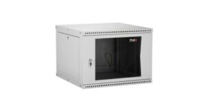 Купить Шкаф настенный 19", 12U TLK TWI-126045-R-G-GY стеклянная дверь, Ш600хВ569хГ450мм, 1 пара монтажных направляющих, серый - X-796695 из реестра по лучшей цене