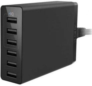 Купить Зарядное устройство сетевое Anker PowerPort A2123L12 6*USB Type-А, 60W, чёрное - X-973438 из реестра по лучшей цене