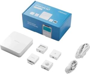 Купить Комплект LifeSmart LS215 умная станция, датчик движения, датчик состояния окружающей среды, пульт, датчик открывания двери - X-956191 из реестра по лучшей цене