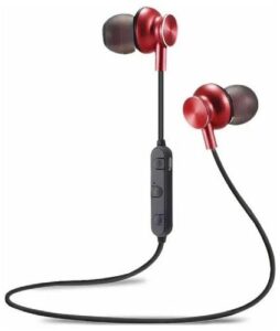 Купить Наушники беспроводные More Choice BG6 вакуумные с шейным шнурком Red - X-1013177 из реестра по лучшей цене