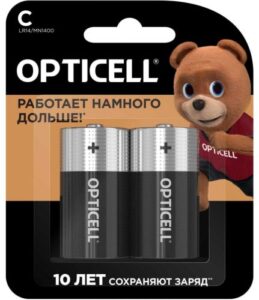 Купить Батарейка OPTICELL 5051004 LR14 BL2 - X-1063742 из реестра по лучшей цене