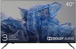 Купить Телевизор KIVI 40F550NB чёрный/FHD/1920x1080/40" LED/DVB-T2/DVB-C/2*HDMI/USB - X-998393 из реестра по лучшей цене