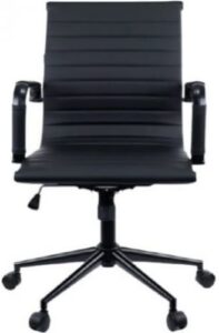 Купить Кресло офисное Everprof EP-leo black t PU black Leo Black T Экокожа черный - X-1020602 из реестра по лучшей цене