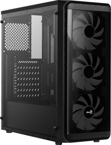 Артикул: X-907446 - Корпус ATX AeroCool SI-5200 Frost-A-BK-v1 черный