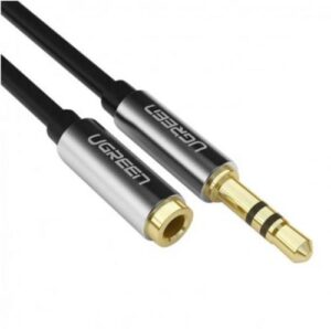 Купить Кабель акустический UGREEN AV118 10594_ mini Jack 3.5(штекер)/mini Jack 3.5(гнездо), 2м, черный - X-975537 из реестра по лучшей цене