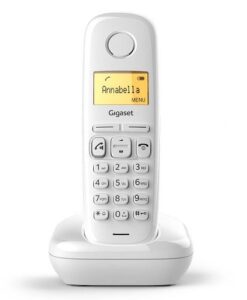 Купить Телефон DECT Gigaset A270 SYS S30852-H2812-S302 RUS белый АОН - X-845708 из реестра по лучшей цене