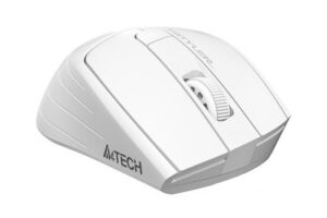 Купить Мышь Wireless A4Tech Fstyler FG30S белая/серая оптическая (2000dpi) silent USB (6but) 1204073 - X-998339 из реестра по лучшей цене