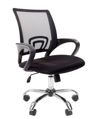 Артикул: X-899476 - Кресло офисное Chairman 696 TW 7077470 черный хром - фото