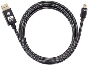 Купить Кабель интерфейсный mini DisplayPort-DisplayPort Telecom TA683M-1.8 Кабель 1.4V Mini DP(M)/DP(M) 1,8м 4K/120HZ 8K/60Hz - X-952465 из реестра по лучшей цене