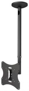 Купить Кронштейн Arm Media LCD-1000 потолочный черный 10"-37" макс. 30 кг. поворот и наклон (595532) - X-700545 из реестра по лучшей цене