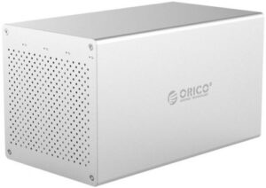 Купить Внешний корпус Orico WS400U3 4*3.5" HDD/SSD, USB 3.0 Type B, серебристый - X-860268 из реестра по лучшей цене