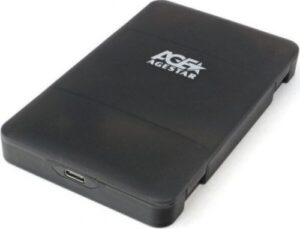 Купить Внешний корпус AgeStar 3UBCP3C (BLACK) 2.5" SATAIII HDD/SSD, пластик, черный, безвинт - X-881290 из реестра по лучшей цене