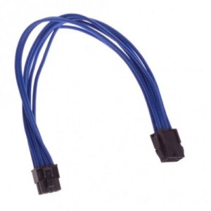 Купить Удлинитель GELID CA-8P-07 6+2-pin PCI-E, 30см, индивидуальная оплетка, синий - X-718405 из реестра по лучшей цене