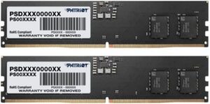 Купить Модуль памяти DDR5 16GB (2*8GB) Patriot Memory PSD516G4800K Signature PC5-38400 4800MHz CL40 1.1V RTL - X-953599 из реестра по лучшей цене