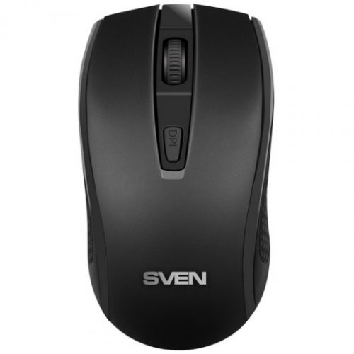 Артикул: X-1097115 - Мышь Wireless Sven RX-220W SV-016227 чёрная (3+1кл. 800-1600DPI