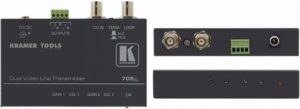 Купить Передатчик Kramer 705xl 71-0002090 двухканальный линейный, композитного видеосигнала в витую пару (CAT5) с проходным входом видео, с регулировкой уров - X-887962 из реестра по лучшей цене