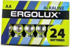 Купить Батарейка Ergolux LR6 BP-24 Alkaline LR6/AA, 1,5 В, 2700 мА.ч, 24 шт в упаковке (14212) - X-961000 из реестра по лучшей цене