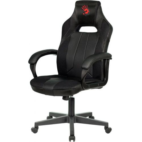 Артикул: X-988744 - Кресло игровое A4Tech BLOODY GC-200 черный эко.кожа крестов. - фото