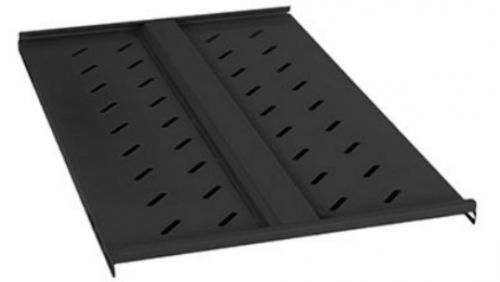 Артикул: X-557788 - Полка Cabeus SH-J018-FC-800m-100KG-BK 19" перфорированная глубиной 600 мм для напольных шкафов с глубиной 800 мм