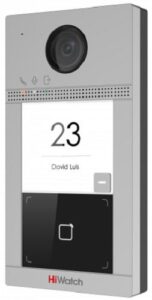 Купить Вызывная панель HiWatch VDP-D4211W 2Мп IP на одного абонента с ИК-подсветкой до 3м и Wi-Fi - X-999900 из реестра по лучшей цене