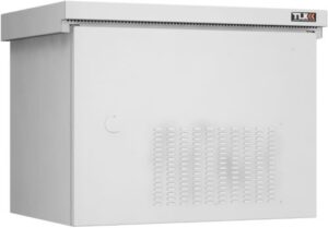 Купить Шкаф настенный 19", 9U TLK TWK-098256-M-GY климатический, Lite, IP55, Ш821хВ615хГ566 мм, цвет серый, муар, RAL 7035 комплектация: монтажные направляющ - X-908097 из реестра по лучшей цене